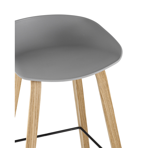 Стул барный LIBRA СЕРЫЙ 2 шт