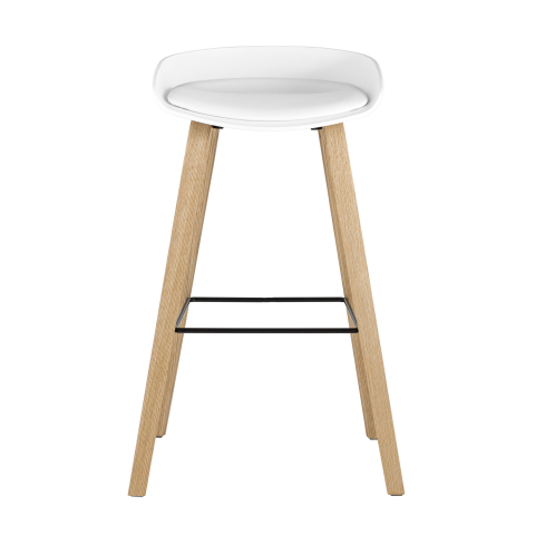 Стул барный LIBRA SOFT БЕЛЫЙ 2 шт