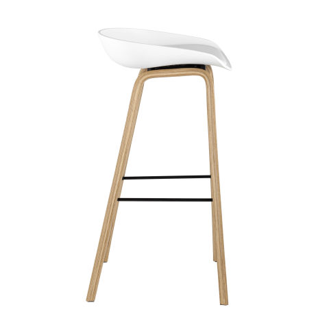 Стул барный LIBRA SOFT БЕЛЫЙ 2 шт