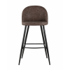 Стул барный Лион коричневая экокожа