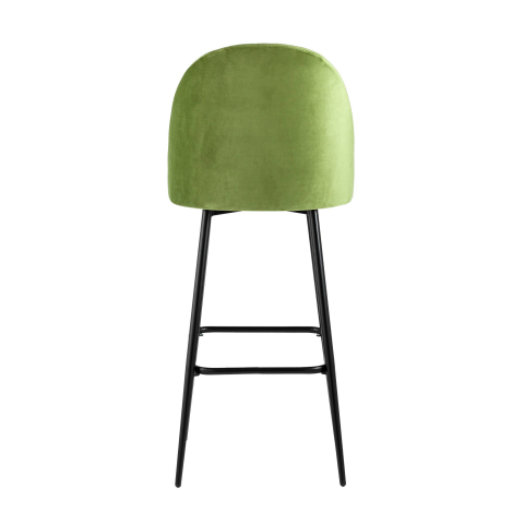 Стул барный Марсель велюр травяной