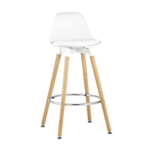 Стул барный Мартин белый 2 шт