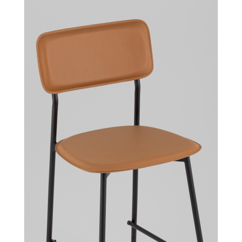 Стул полубарный Mikkie коричневый