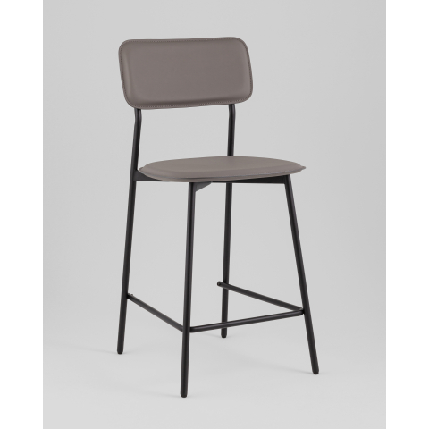 Стул полубарный Mikkie серый