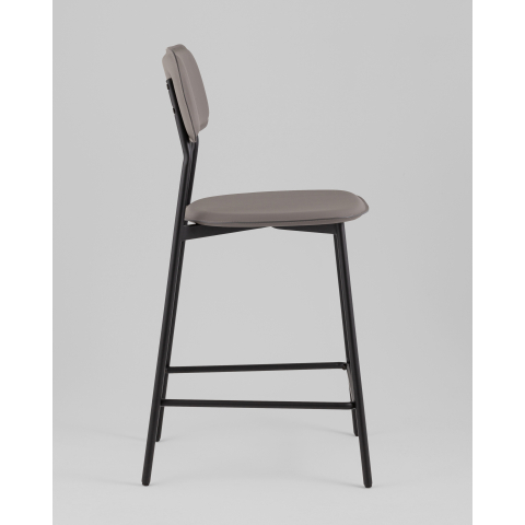 Стул полубарный Mikkie серый