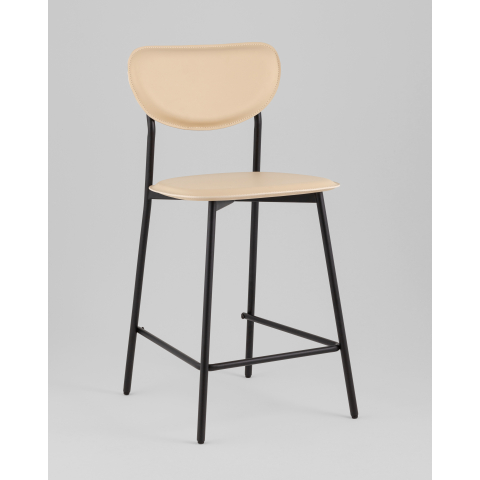 Стул полубарный Minnie бежевый