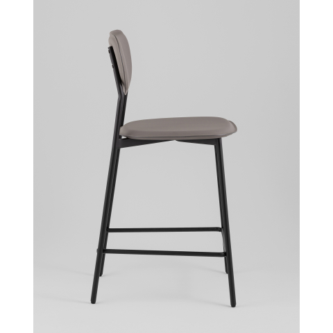 Стул полубарный Minnie серый