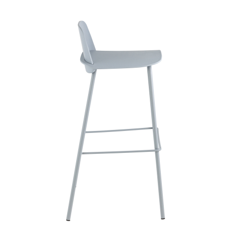 Стул барный Mist серо-голубой 4 шт