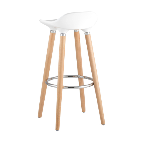 Стул барный Модерн белый