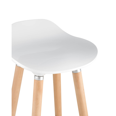 Стул барный Модерн белый