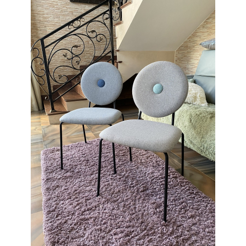 Стул BAROQUE светло-серый