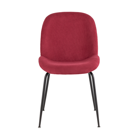 Стул Beetle велюр красный