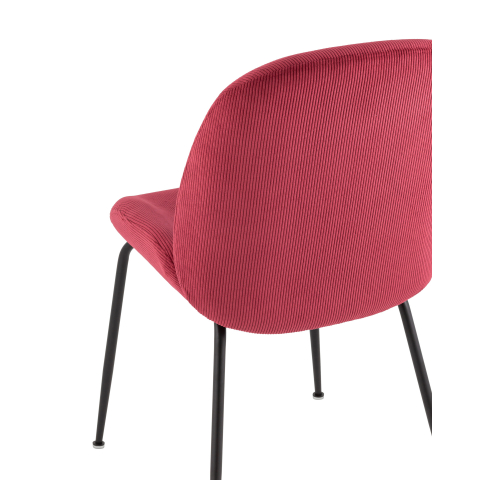 Стул Beetle велюр красный