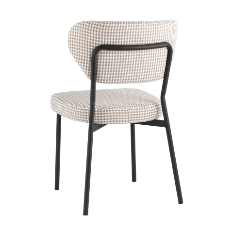 Стул Билл гусиная лапка бежевый