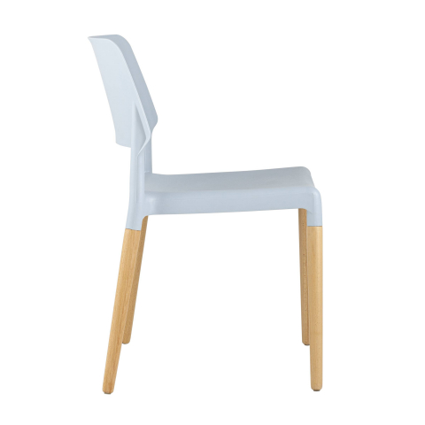 Стул BISTRO серо-голубой