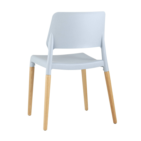 Стул BISTRO серо-голубой
