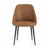 Стул Бланш экокожа коричневый