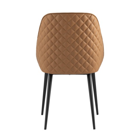 Стул Бланш экокожа коричневый