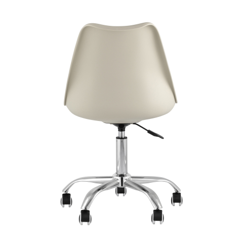 Стул офисный BLOK NEW пластиковый бежевый