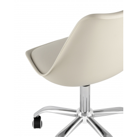 Стул офисный BLOK NEW пластиковый бежевый