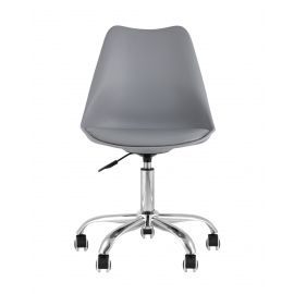 Стул офисный BLOK NEW пластиковый серый