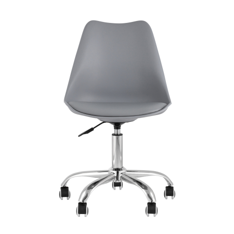 Стул офисный BLOK NEW пластиковый серый