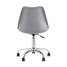 Стул офисный BLOK NEW пластиковый серый