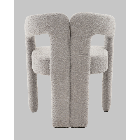 Стул Болинджер букле светло-серый