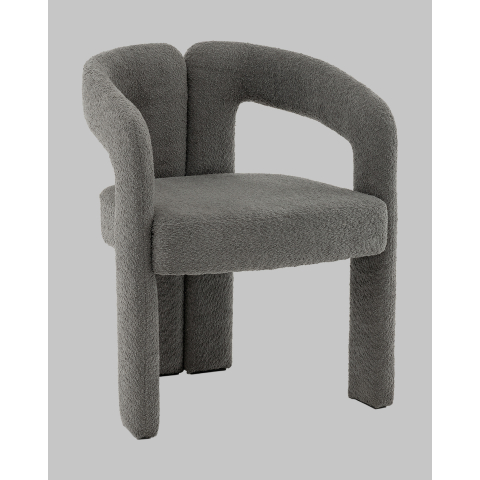 Стул Болинджер букле темно-серый
