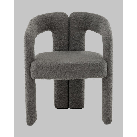 Стул Болинджер букле темно-серый
