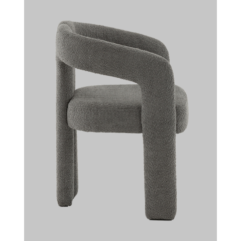 Стул Болинджер букле темно-серый