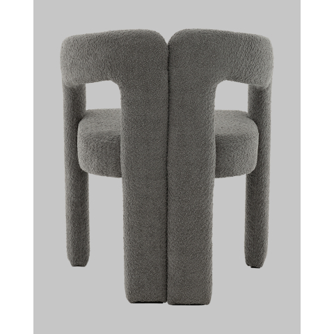 Стул Болинджер букле темно-серый