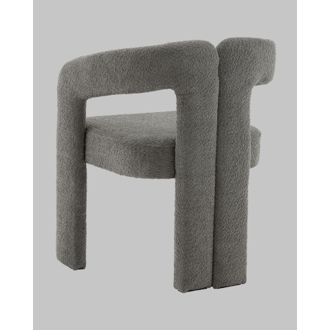 Стул Болинджер букле темно-серый