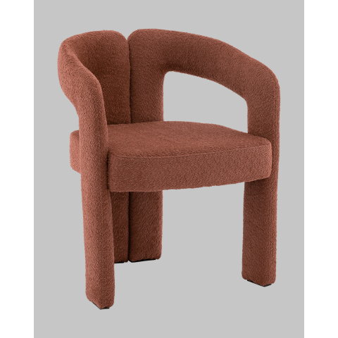 Стул Болинджер букле терракотовый