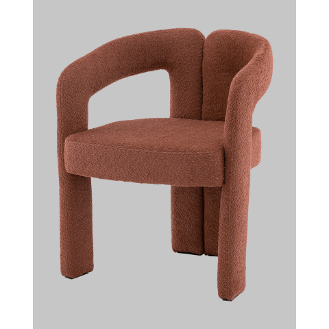 Стул Болинджер букле терракотовый