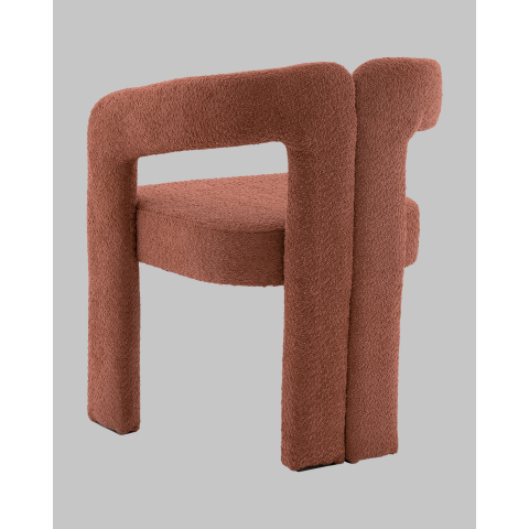 Стул Болинджер букле терракотовый