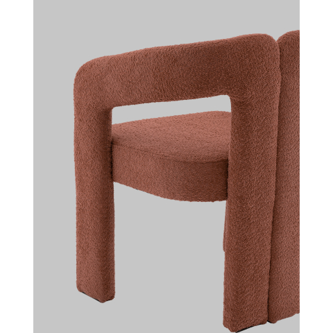Стул Болинджер букле терракотовый