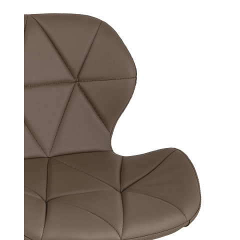 Стул Бон экокожа коричневый
