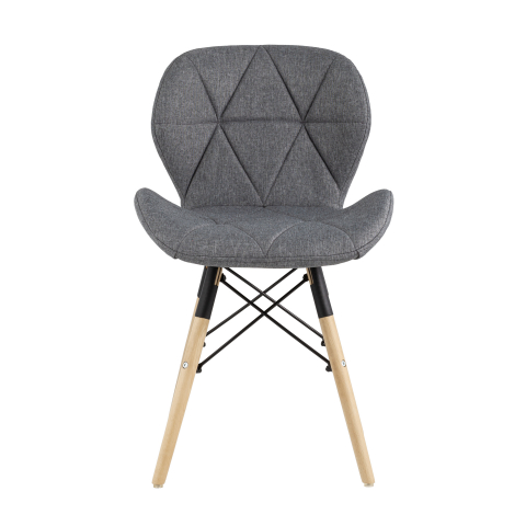 Стул Бон рогожка темно-серый