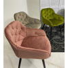 Стул BREEZE BLUVEL-52 PINK/ черный каркас, велюр