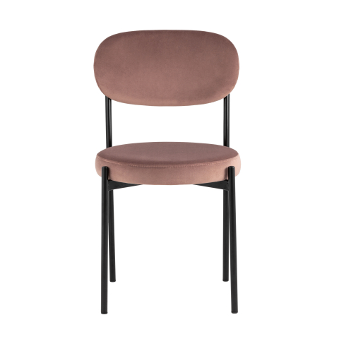 Стул Бриф NEW велюр пыльно-розовый