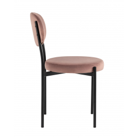 Стул Бриф NEW велюр пыльно-розовый