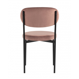 Стул Бриф NEW велюр пыльно-розовый