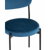 Стул Бриф NEW велюр синий