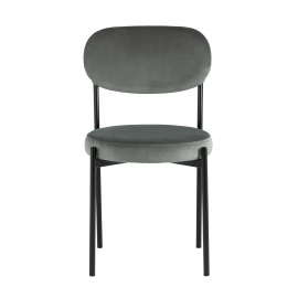 Стул Бриф NEW велюр тёмно-серый