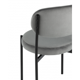 Стул Бриф NEW велюр тёмно-серый