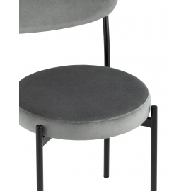 Стул Бриф NEW велюр тёмно-серый