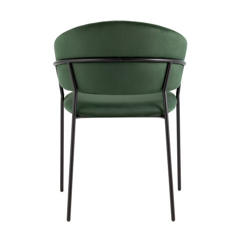 Стул Бруно велюр зелёный