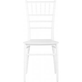 Стул Chiavari (Кьявари) пластик белый