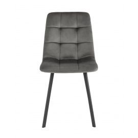 Стул Chilly велюр антрацитовый
